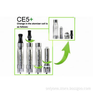Replaceable 1.6ml CE5+ Atomizer in Stock